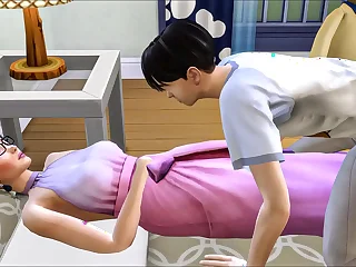 Asian step Fellow-countryman Sneaks Into His Bed After Masturbating Anent Ordinance Of The Computer - Asian Family